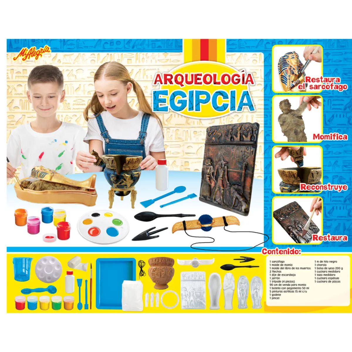 Arqueología egipcia - Mi Alegría*Mi Alegria mexico New