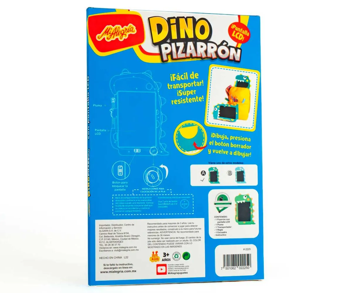 Dino Pizarrón - Mi Alegría*Mi Alegria mexico Outlet