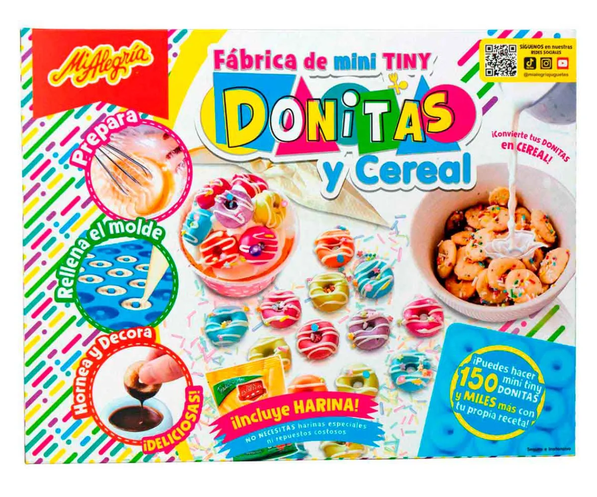 Fabrica De Mini Tiny Donitas Y Cereal - Mi Alegría*Mi Alegria mexico Outlet