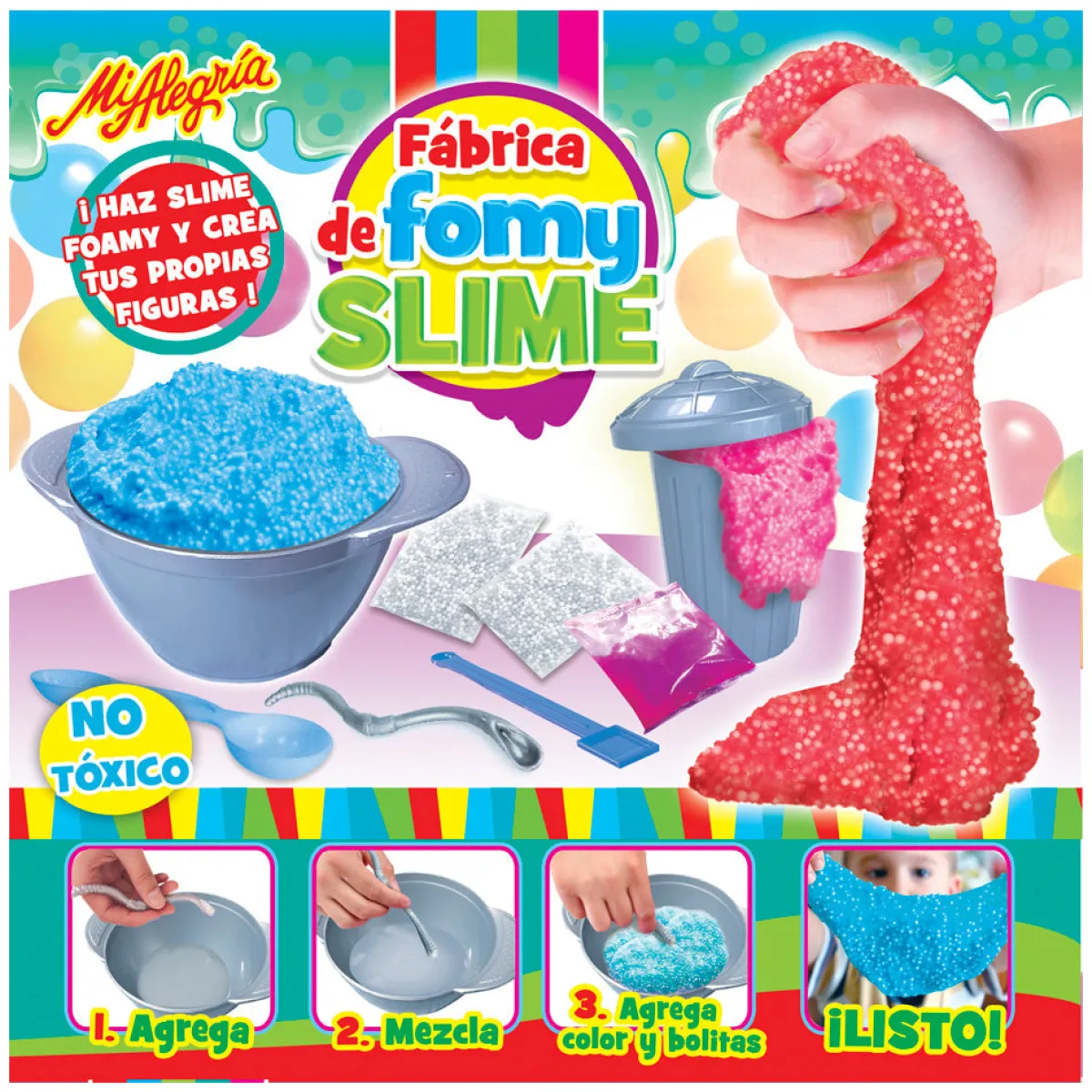 Fábrica de slime foamy - Mi Alegría*Mi Alegria mexico Online