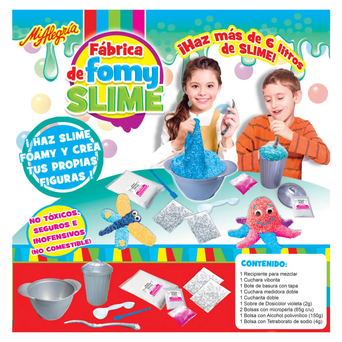 Fábrica de slime foamy - Mi Alegría*Mi Alegria mexico Online