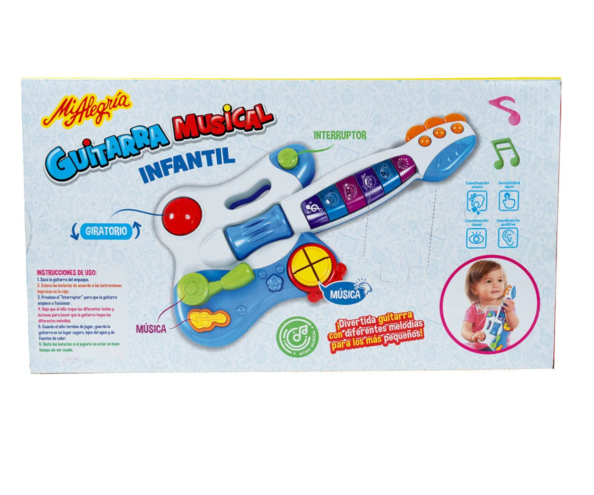 Guitarra Musical Infantil - Mi Alegría*Mi Alegria mexico Discount