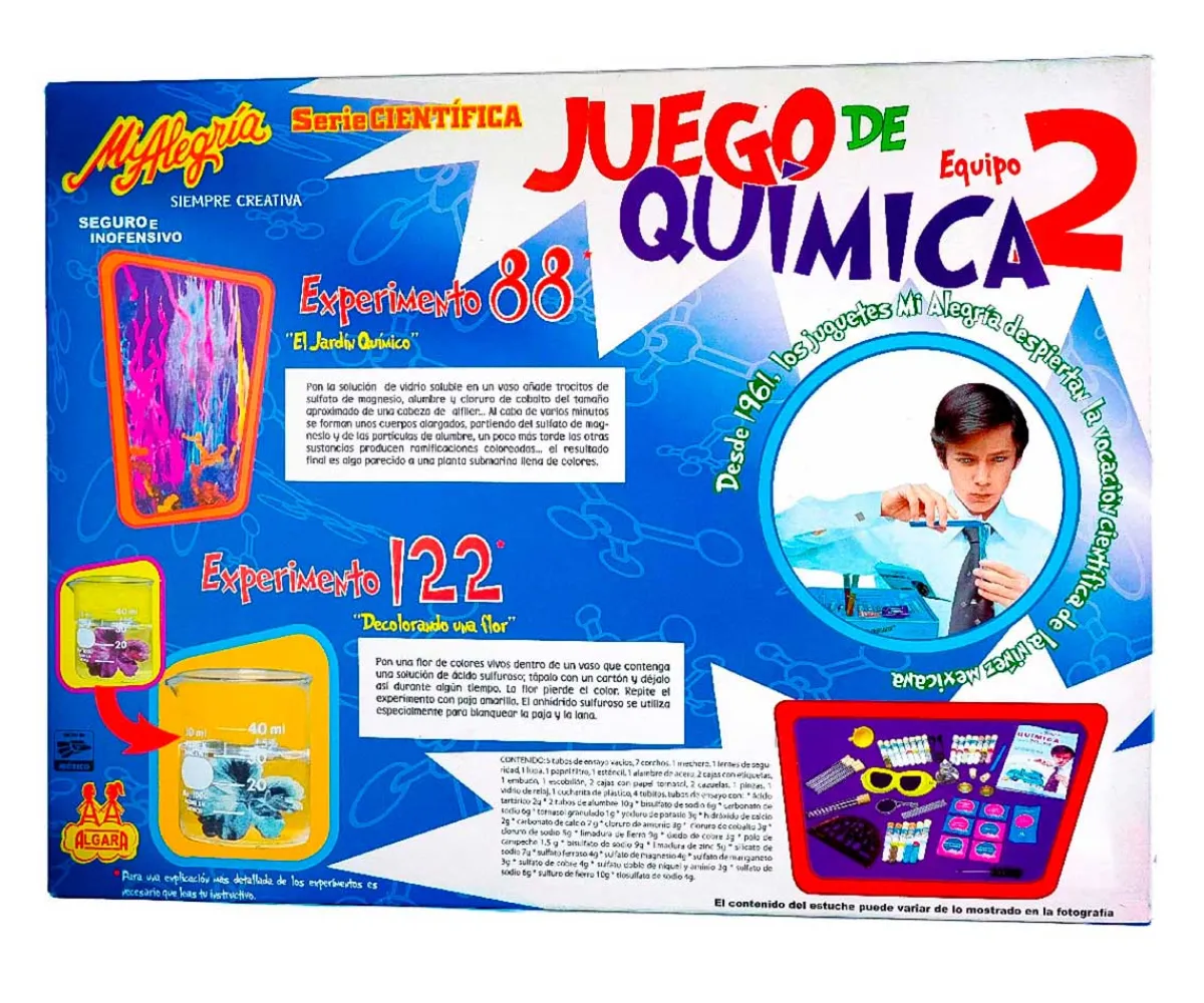 Juego De Química 2 - Mi Alegría*Mi Alegria mexico Clearance