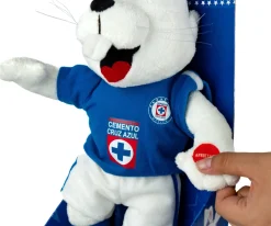 Peluche Conejo Mascota de Futbol Cruz Azul con Sonido Mi Alegría*Mi Alegria mexico Sale