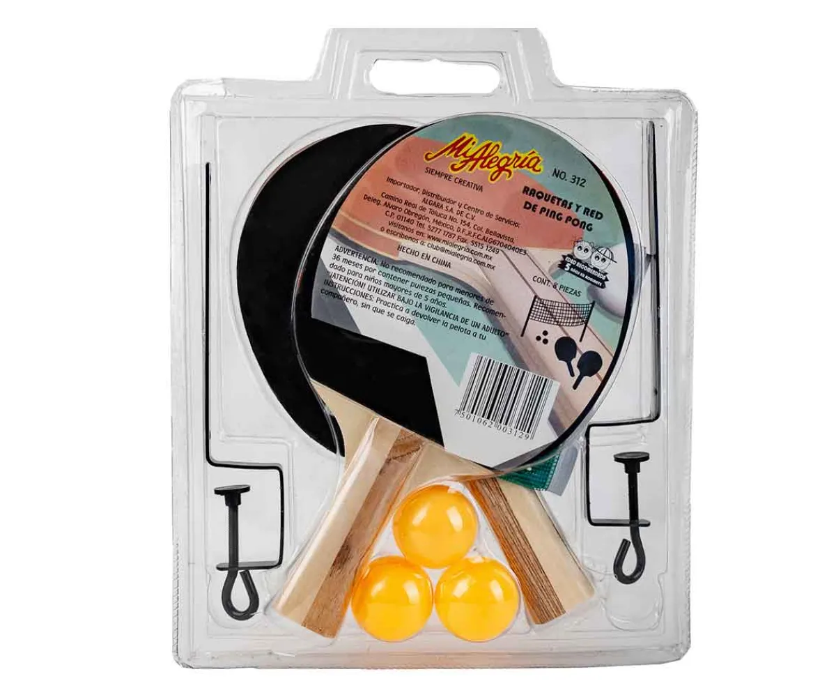 Raquetas y Pelotas Ping Pong - Mi Alegría*Mi Alegria mexico Discount