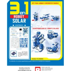 Robot solar 3 en 1 - Mi Alegría*Mi Alegria mexico Outlet