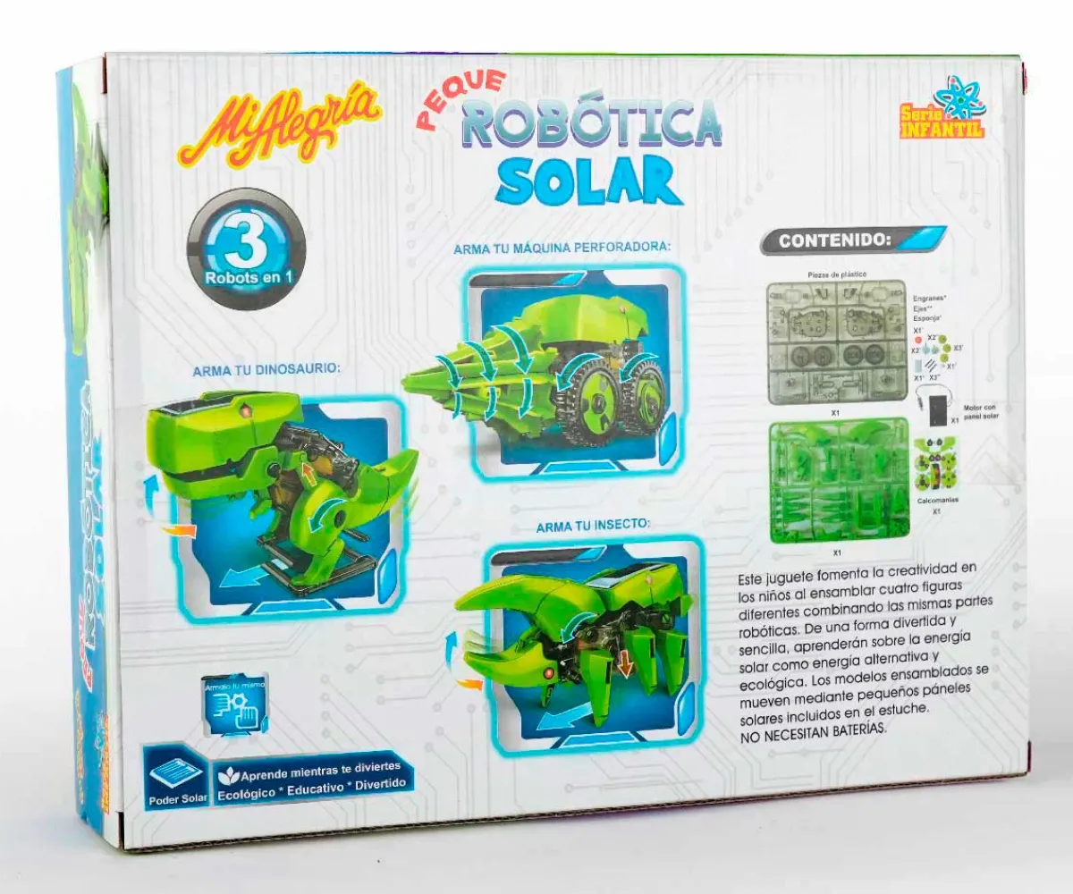 Robótica Solar 4 En 1 - Mi Alegría*Mi Alegria mexico Outlet