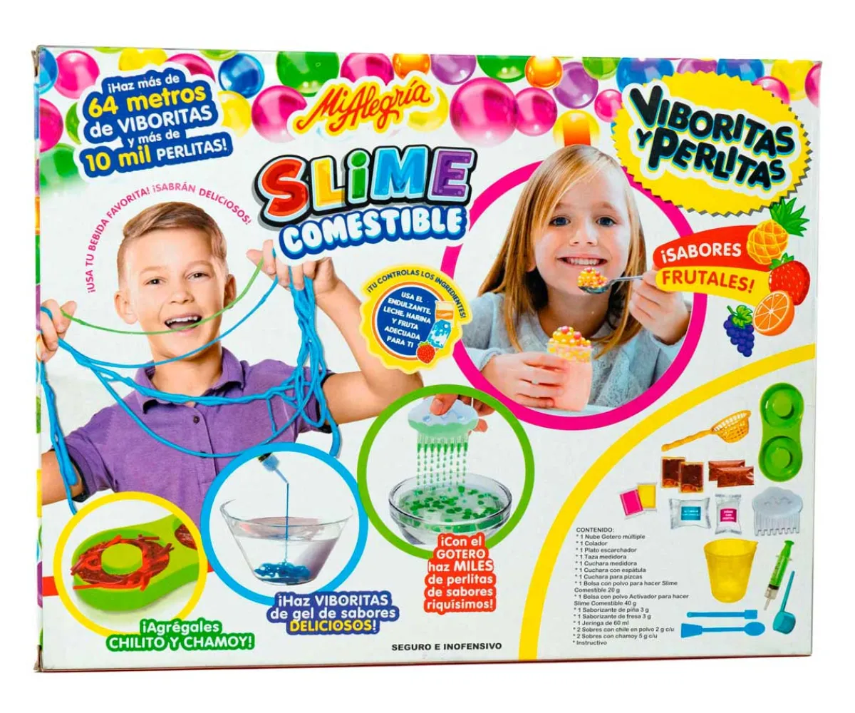 Slime Comestible Viboritas Y Perlitas - Mi Alegría*Mi Alegria mexico New