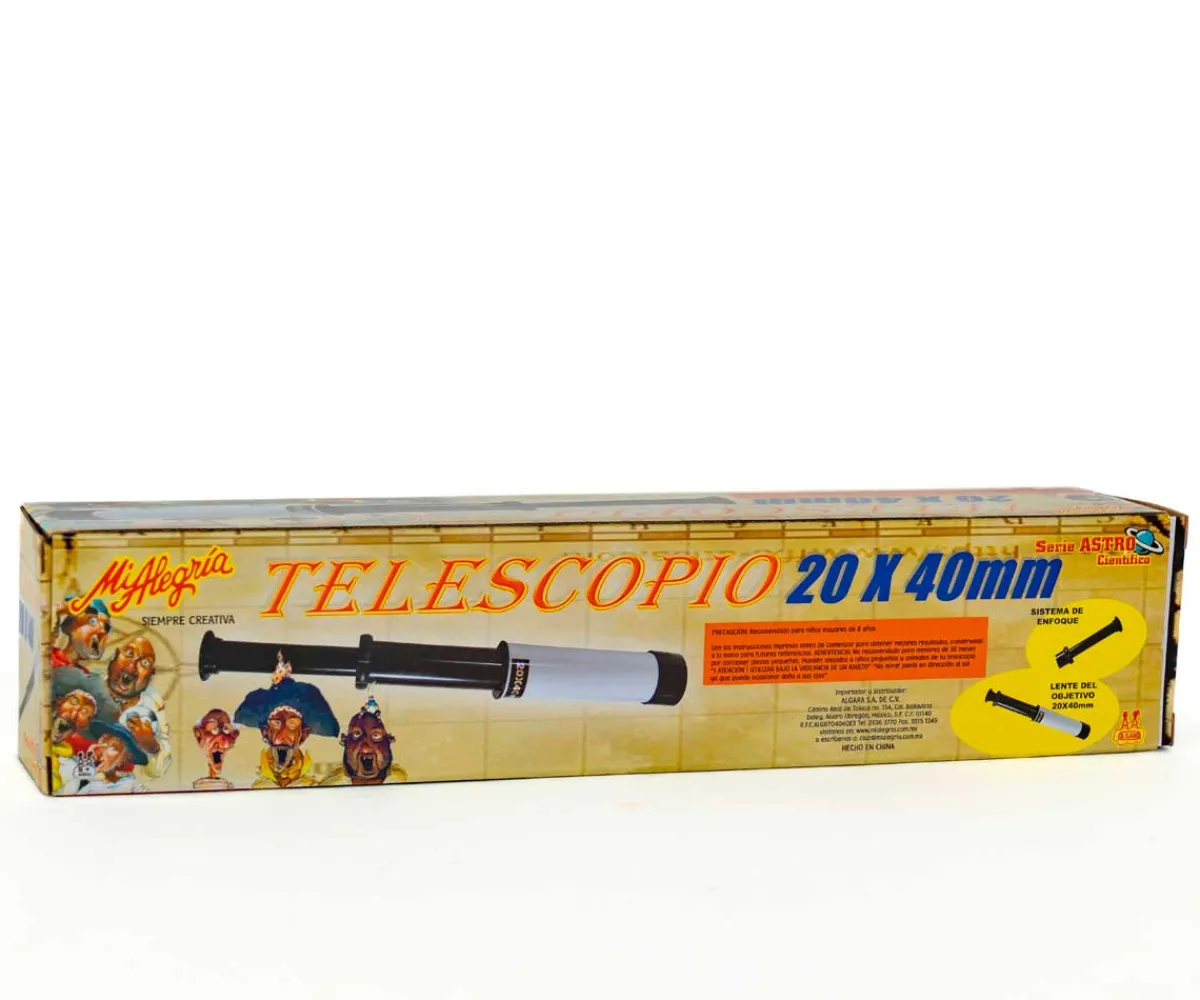 Telescopio 20x 40mm - Mi Alegría*Mi Alegria mexico Discount